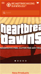 Mobile Screenshot of heartbreakingdawns.com